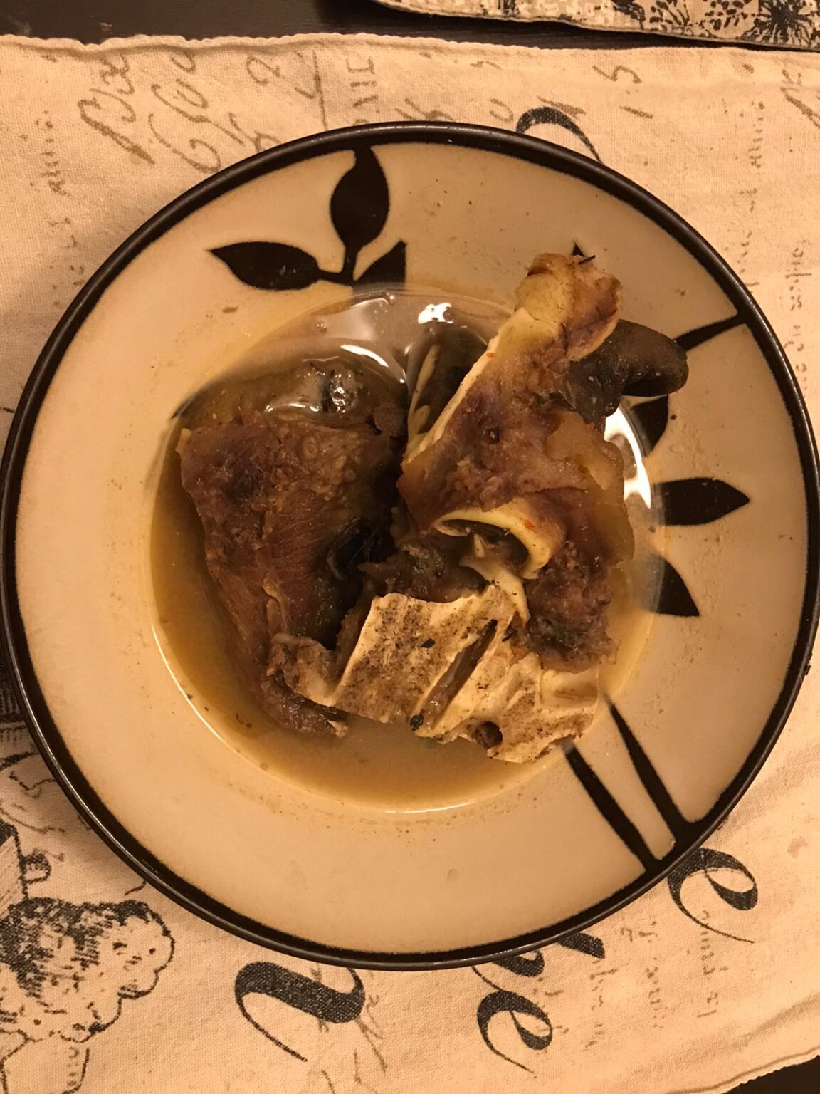 Goat Meat Pepper Soup Olatee African Cafe